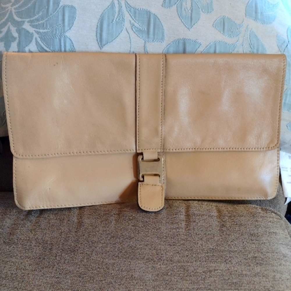Authentic Leather Clutch